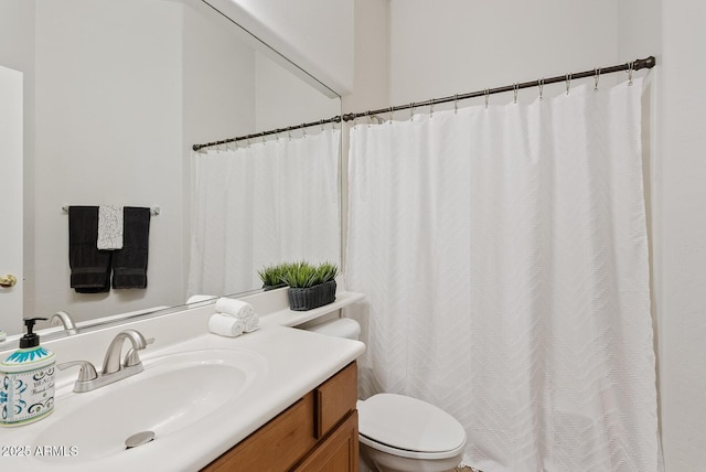 3026 W Silver Fox Way, Phoenix, AZ 85045 - bathroom featuring vanity and a shower with curtain