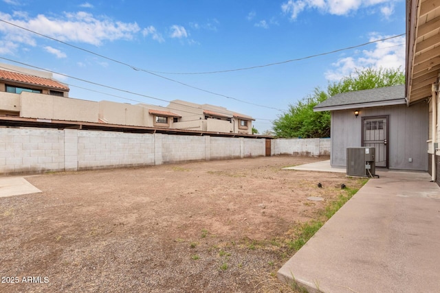 2022 E Mulberry Dr, Phoenix, AZ 85016 - fenced backyard featuring central air condition unit and a patio
