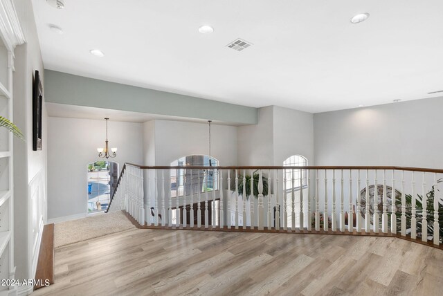 bedroom featuring ceiling fan and light hardwood / wood-style floors