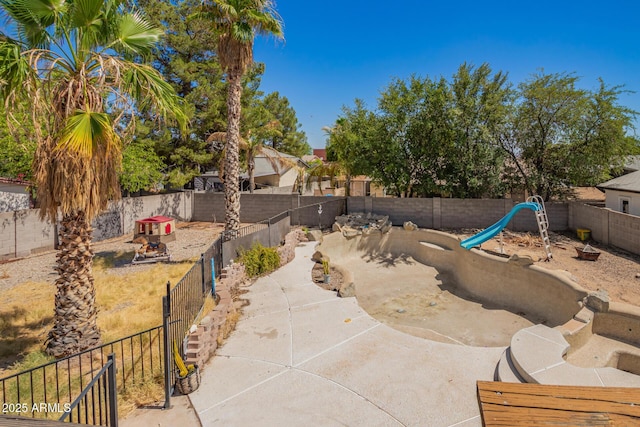 7259 E Glencove St, Mesa, AZ 85207 - fenced backyard featuring a patio