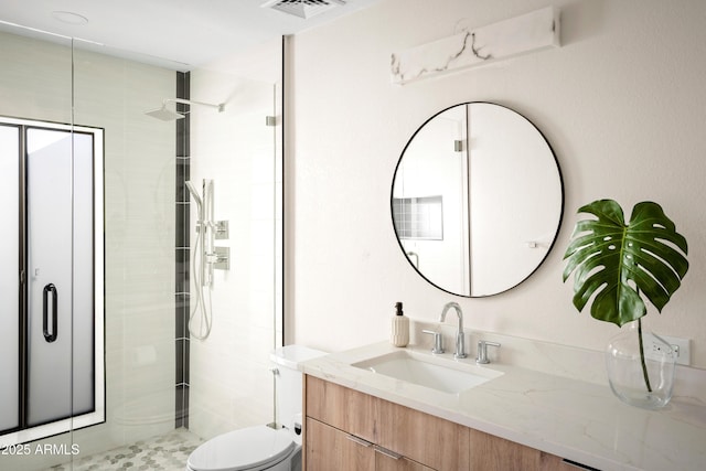 8001 E Voltaire Ave, Scottsdale, AZ 85260 - full bath featuring vanity and a shower stall