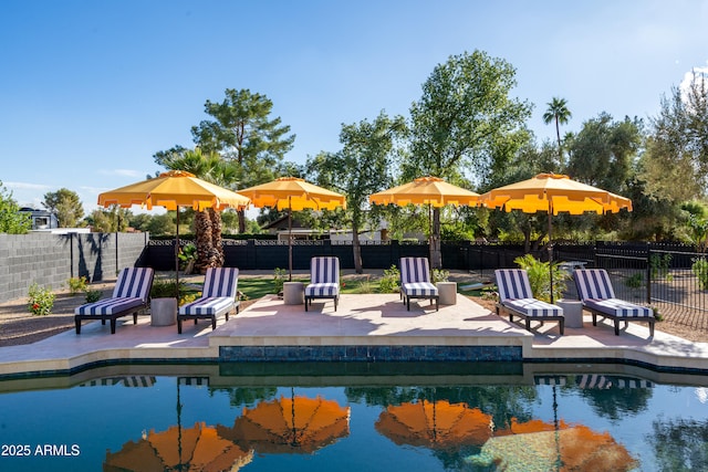 8001 E Voltaire Ave, Scottsdale, AZ 85260 - view of pool with a patio