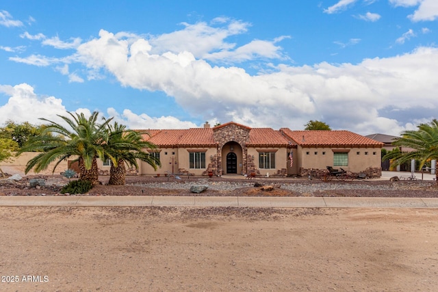 view of mediterranean / spanish-style home