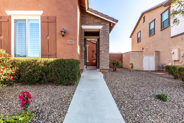 view of property entrance