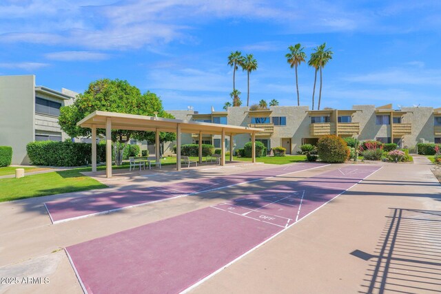 4600 N 68th St Unit 370, Scottsdale, AZ 85251 - view of property's community with shuffleboard and a residential view