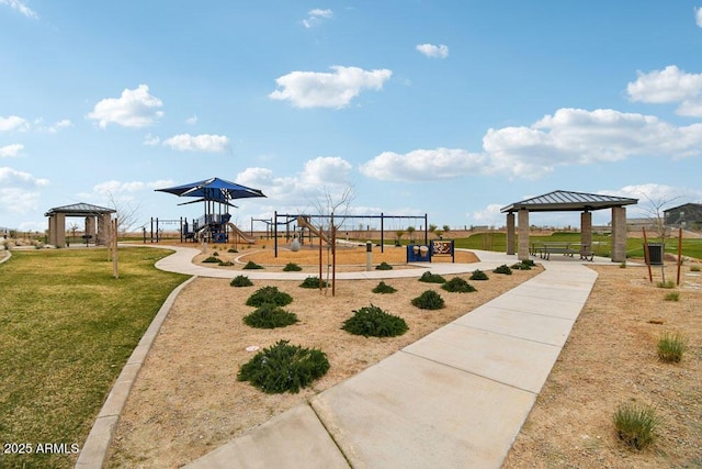 47136 W Coe St, Maricopa, AZ 85139 - communal playground featuring a gazebo and a yard