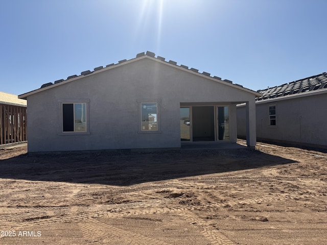 view of rear view of house