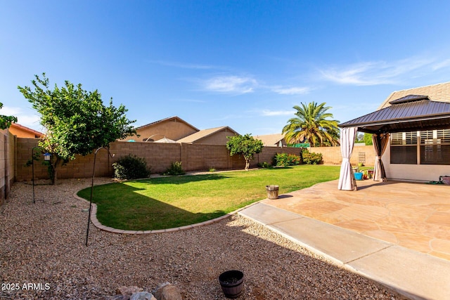2230 E Whitten St, Chandler, AZ 85225 - fenced backyard with a gazebo and a patio