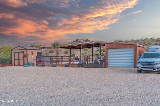 1185 S Camino Cobre Dr, Wickenburg, AZ 85390 - exterior space with an outdoor structure