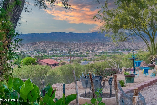 1185 S Camino Cobre Dr, Wickenburg, AZ 85390 - exterior space featuring a mountain view