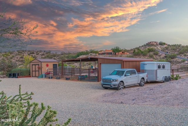1185 S Camino Cobre Dr, Wickenburg, AZ 85390 - exterior space featuring fence