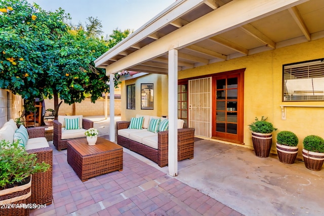3315 E Hampton Ave, Mesa, AZ 85204 - fenced backyard featuring a patio and an outdoor hangout area
