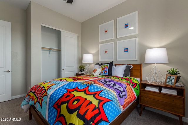 27647 N 176th Dr, Surprise, AZ 85387 - carpeted bedroom featuring a closet and baseboards