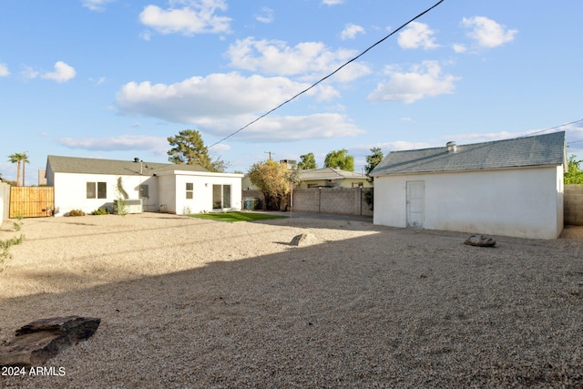 view of rear view of house