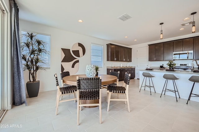10136 E Ursula Ave, Mesa, AZ 85212 - dining space with recessed lighting