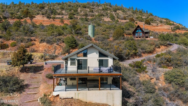 9661 W Coyote Dr, Strawberry, AZ 85544 - view of back of house