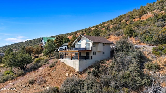 9661 W Coyote Dr, Strawberry, AZ 85544 - aerial view