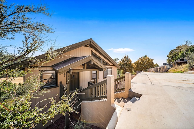 9661 W Coyote Dr, Strawberry, AZ 85544 - view of front of property