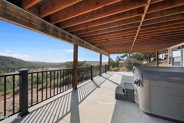 9661 W Coyote Dr, Strawberry, AZ 85544 - view of patio / terrace