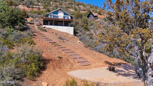 9661 W Coyote Dr, Strawberry, AZ 85544 - birds eye view of property