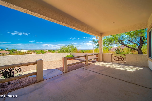 view of patio