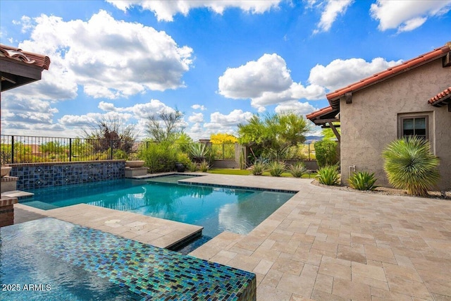 37440 N 104th Pl, Scottsdale, AZ 85262 - view of pool featuring a fenced backyard and a patio area