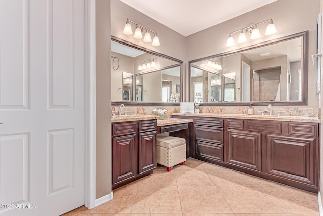 19427 W Colter St, Litchfield Park, AZ 85340 - full bathroom featuring tile patterned flooring and vanity
