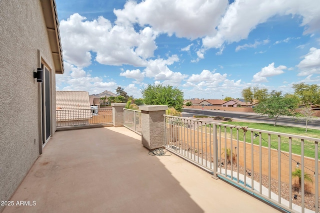 2210 W Goldmine Mountain Dr, Queen Creek, AZ 85144 - view of patio / terrace featuring a balcony