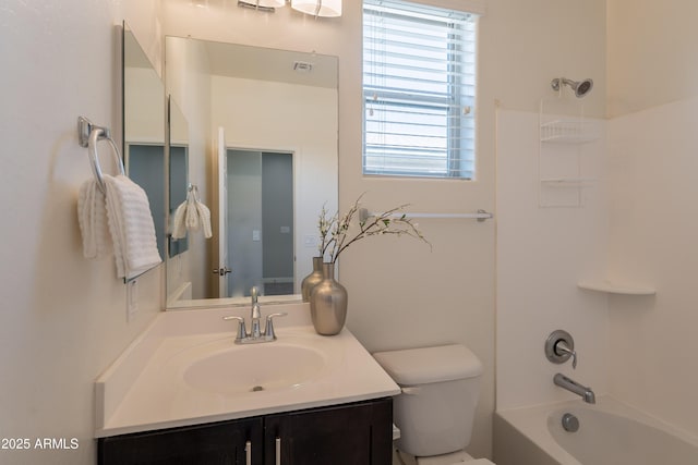 2680 E Daniel Dr, Gilbert, AZ 85298 - bathroom with vanity and tub / shower combination