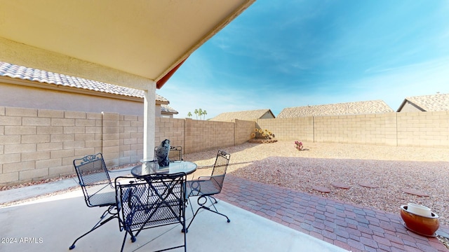 view of patio / terrace