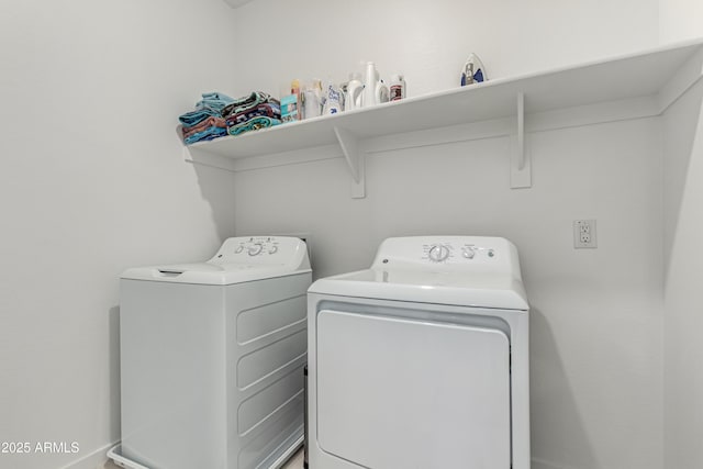9901 E Tamery Ave, Mesa, AZ 85212 - laundry room with washer and clothes dryer and baseboards