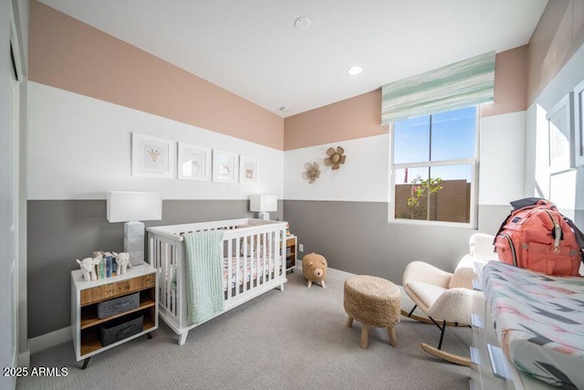 12239 W Caraveo Pl, Peoria, AZ 85383 - carpeted bedroom featuring a nursery area