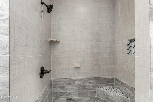 725 S Power Rd Unit 101, Mesa, AZ 85206 - full bathroom featuring a tile shower