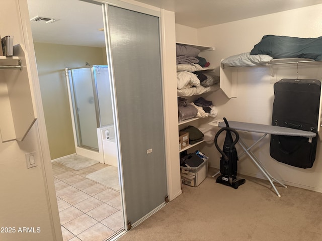 1206 W Pinkley Ave, Coolidge, AZ 85128 - walk in closet featuring visible vents