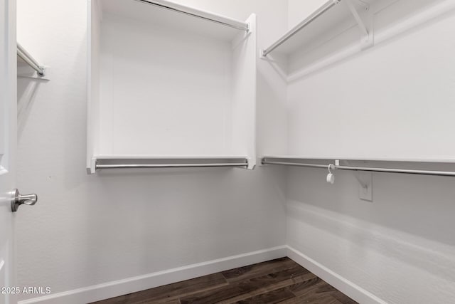 13448 W Miner Trl, Peoria, AZ 85383 - spacious closet featuring dark wood finished floors