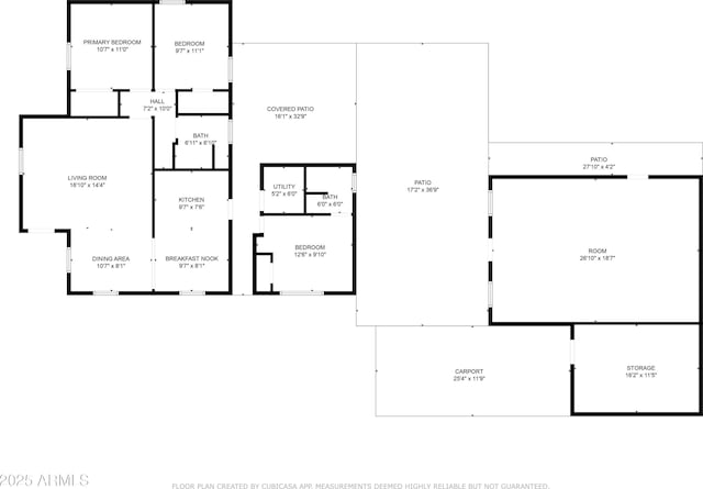 3402 W Tonto St W, Phoenix, AZ 85009 - view of room layout