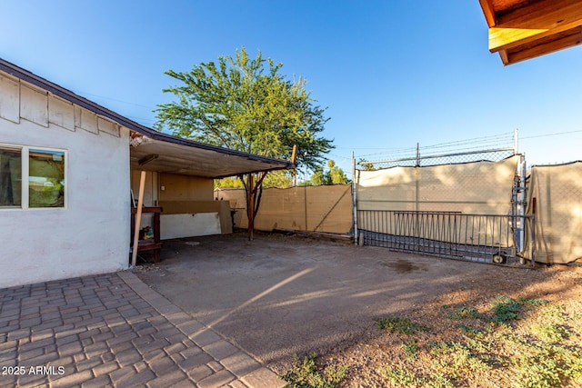 3402 W Tonto St W, Phoenix, AZ 85009 - view of patio with a gate