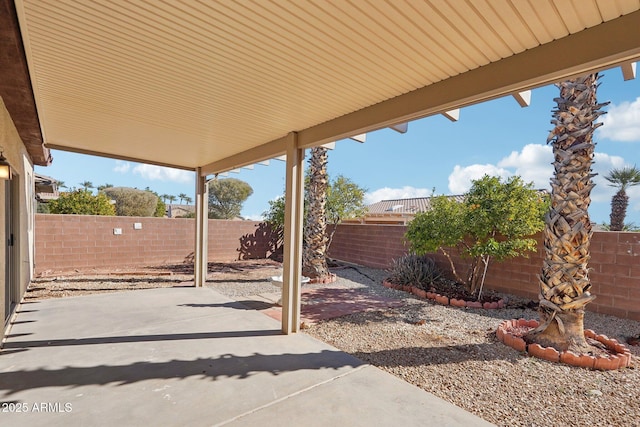 view of patio