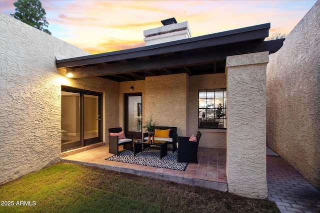 2110 W Navarro Ave, Mesa, AZ 85202 - view of patio with outdoor lounge area