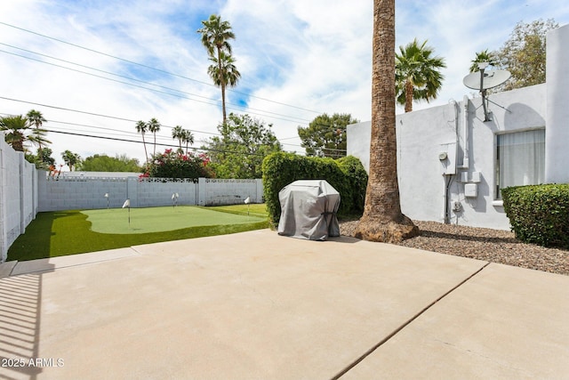 14802 N 3rd Ave, Phoenix, AZ 85023 - view of patio with a fenced backyard