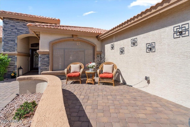 view of patio