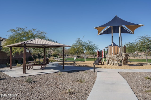 view of playground