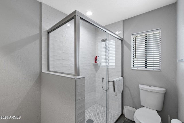 347 Leisure World, Mesa, AZ 85206 - bathroom with a shower stall and toilet