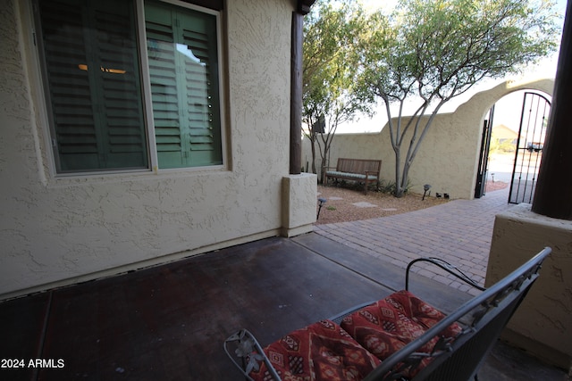 view of patio