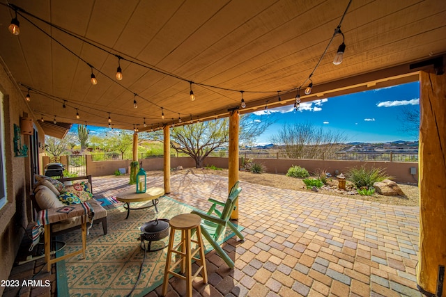 view of patio