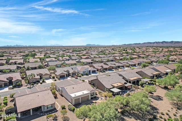 4422 W Adobe Dr, Eloy, AZ 85131 - aerial perspective of suburban area featuring a mountainous background