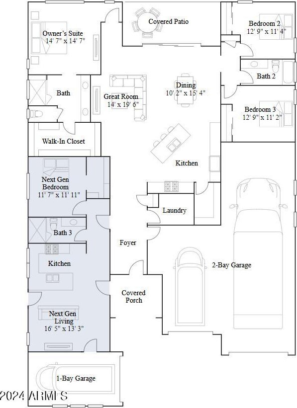 view of layout