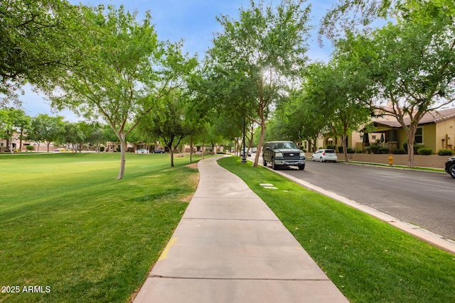 3443 E Jasper Dr, Gilbert, AZ 85296 - view of asphalt street featuring sidewalks and curbs