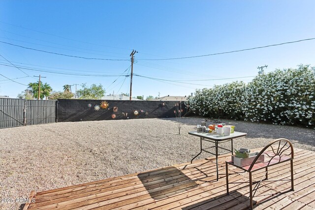 2129 W Indianola Ave, Phoenix, AZ 85015 - deck featuring a fenced backyard