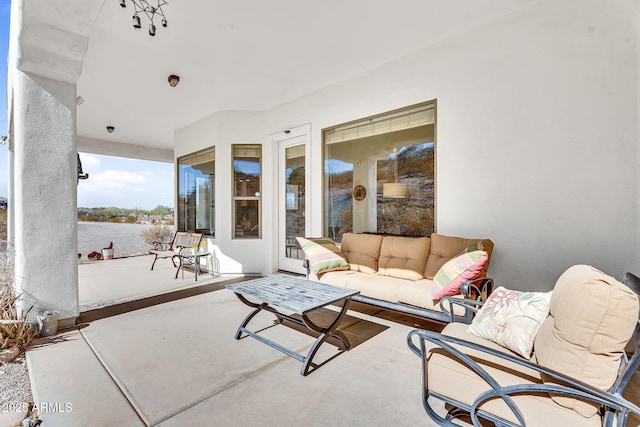 view of patio / terrace with outdoor lounge area